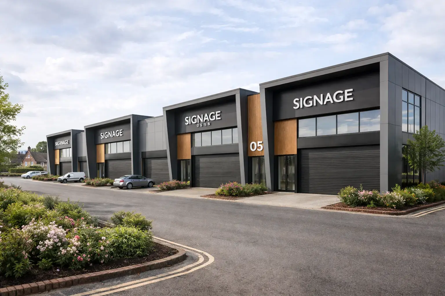 Lincolnshire, industrial park